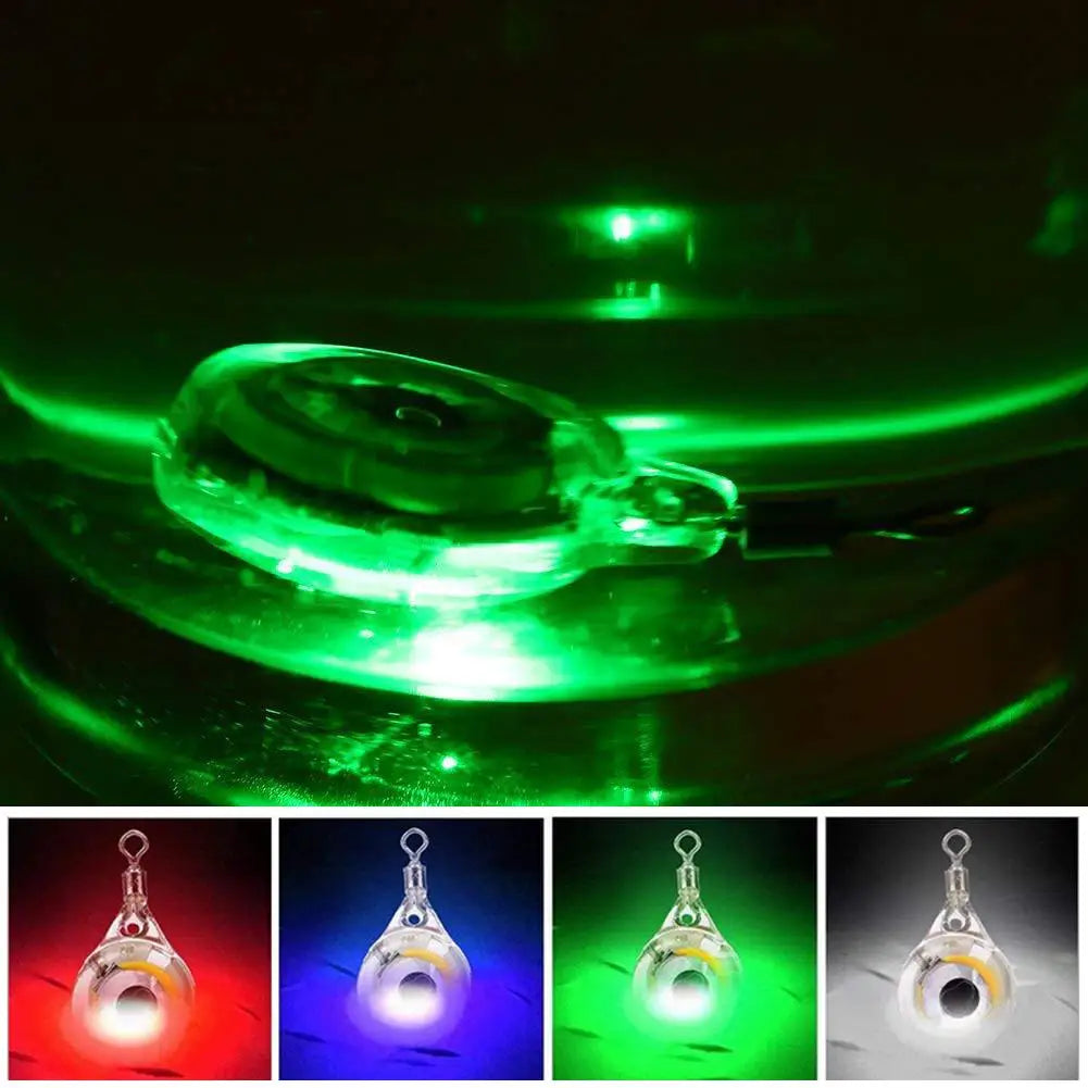 10Pcs Mini Fishing LED Eye Drop Lure Lights