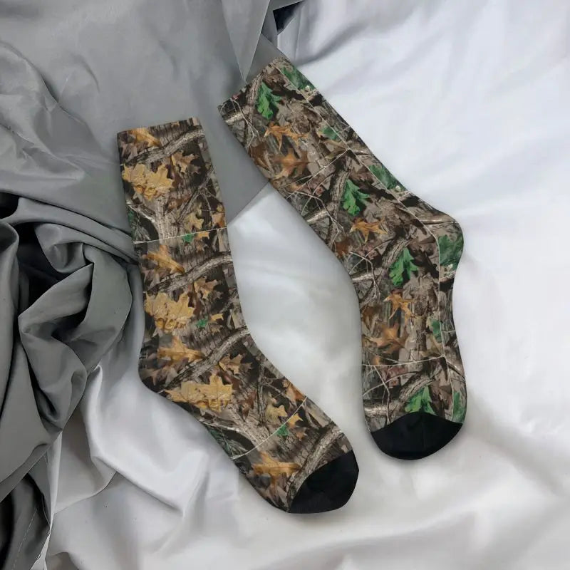 Real Tree Hunting Camo Crew Socks