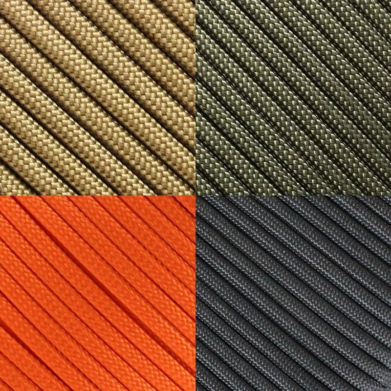 7 Cores  Paracord Cord 5 16 31 M Dia.4mm For Outdoor Camping Survival Lanyard Parachute Rope Hiking Tent Accessories