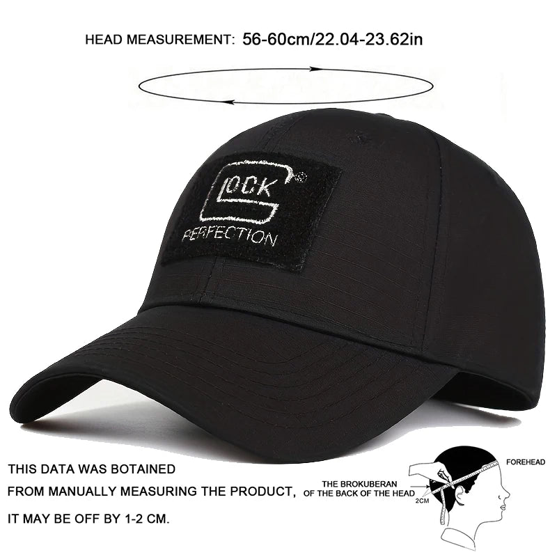 Tactical Glock Shooting Sports Baseball Cap