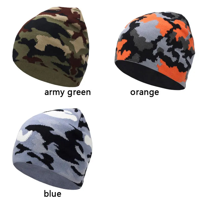 Camouflage Knitted Hat