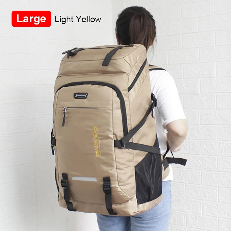 80L 50L Outdoor Backpack Men's Women's Travel Bag